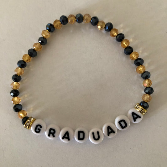 Class of 2025 Graduada Graduate bracelet