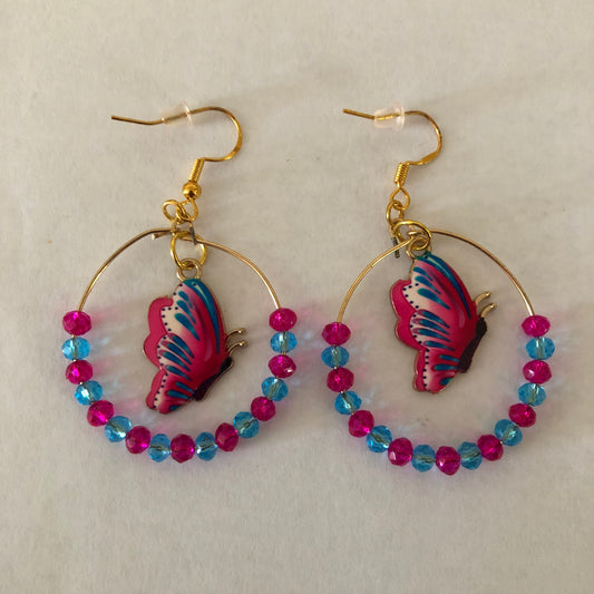 Butterfly earrings