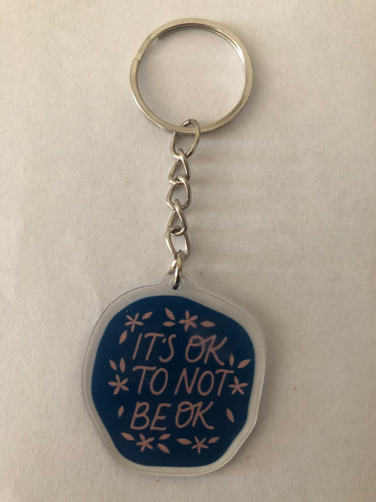 It’s ok not to be ok keychain