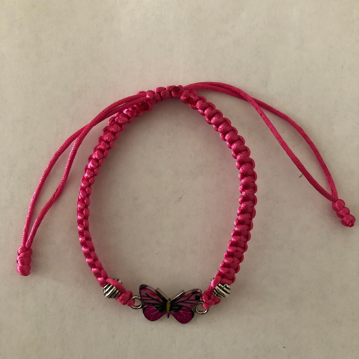 Butterfly Friendship Braided Bracelet