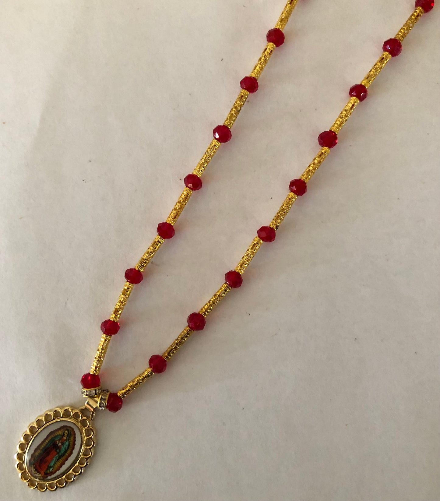 Virgencita jewelry set