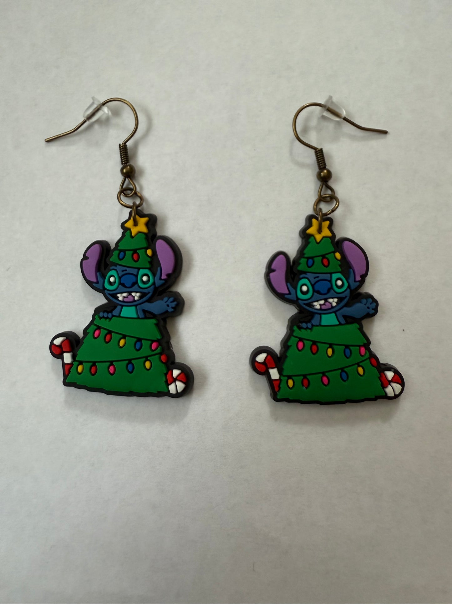 Christmas Stitch earrings