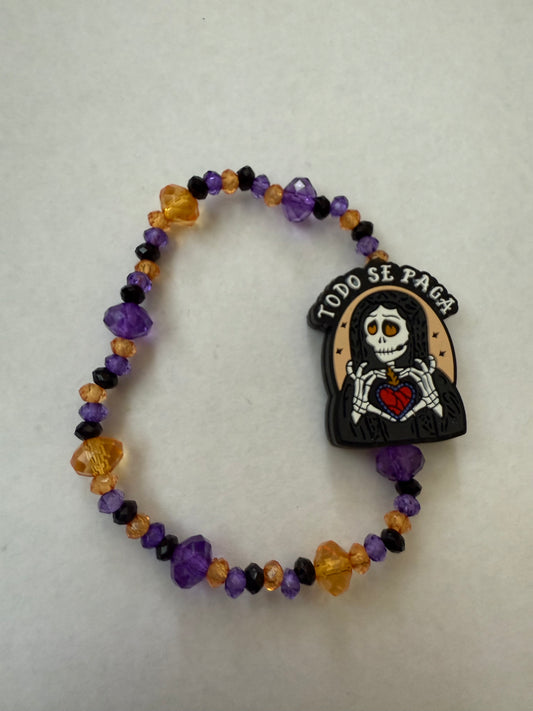 Halloween Todo se paga Bracelet