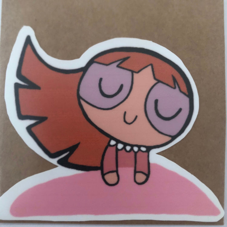 Blossom Powerpuff girl sticker