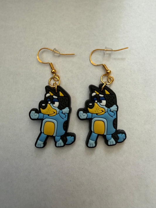 Bluey earrings
