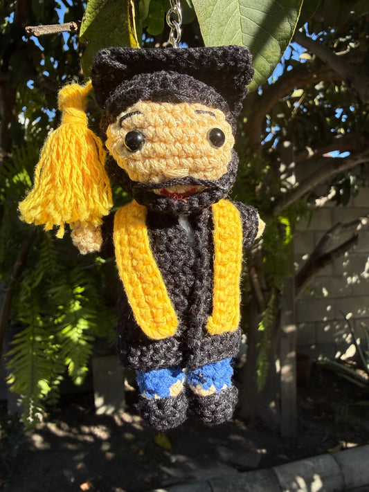 Class of 2026 Graduation crochet keychain
