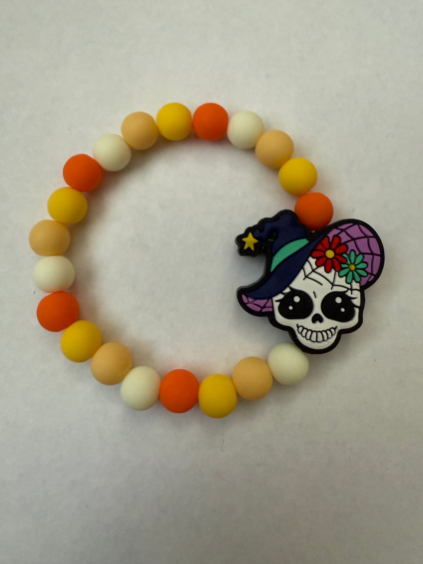 Día De Muertos Skull Calavera Bracelet