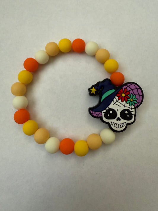 Día De Muertos Skull Calavera Bracelet