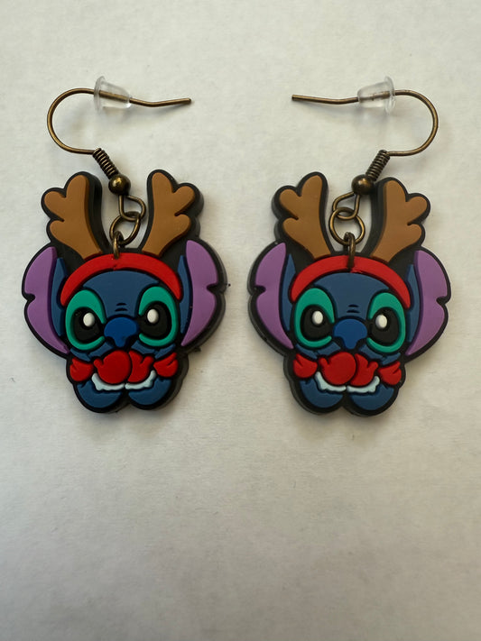 Christmas Stitch earrings