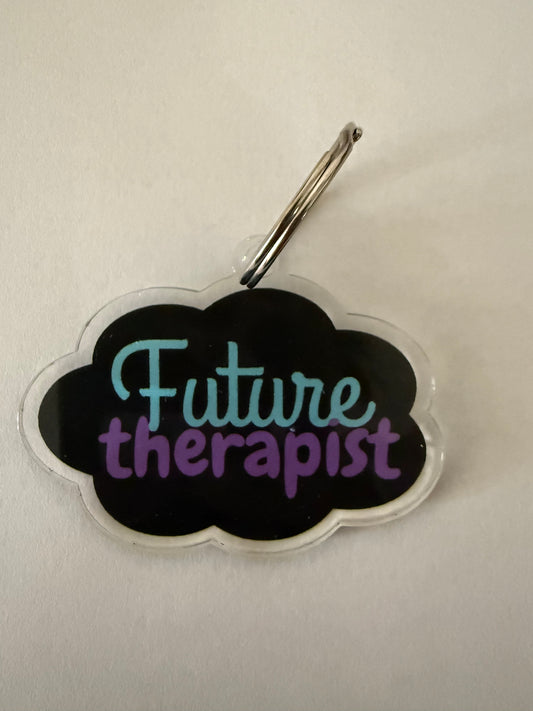 Future therapist keychain