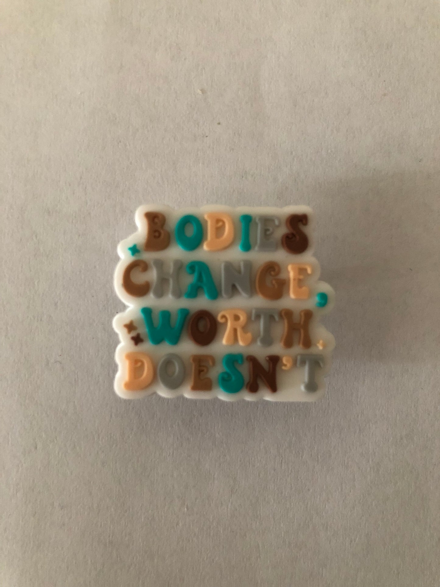 Bodies change worth doesn’t croc charm