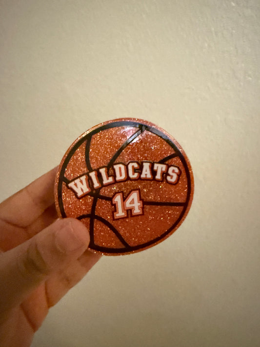 High School Musical Wildcats Hair Claw Clip