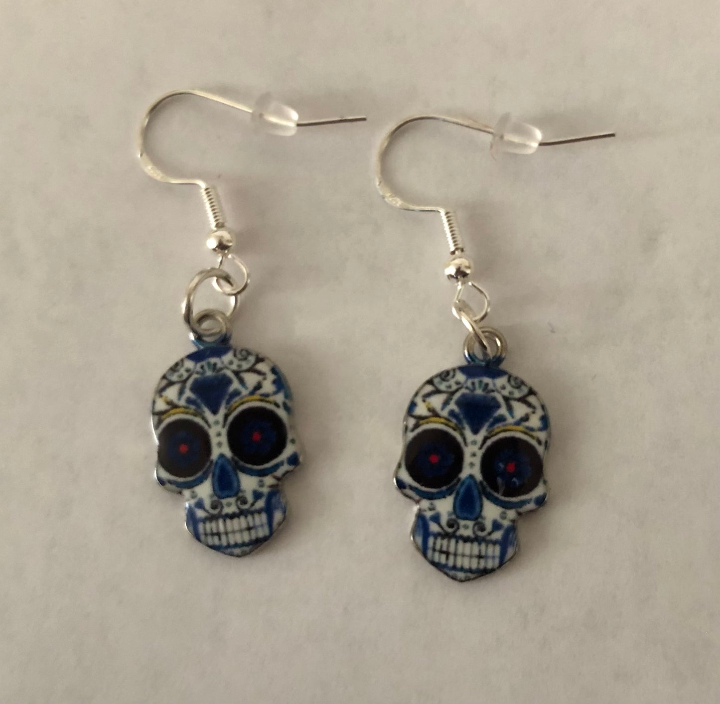 Día De Muertos Skull Calavera Earrings
