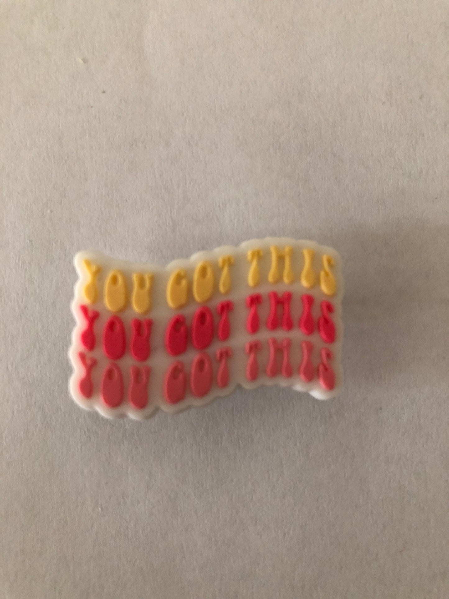 You got this shoe charm