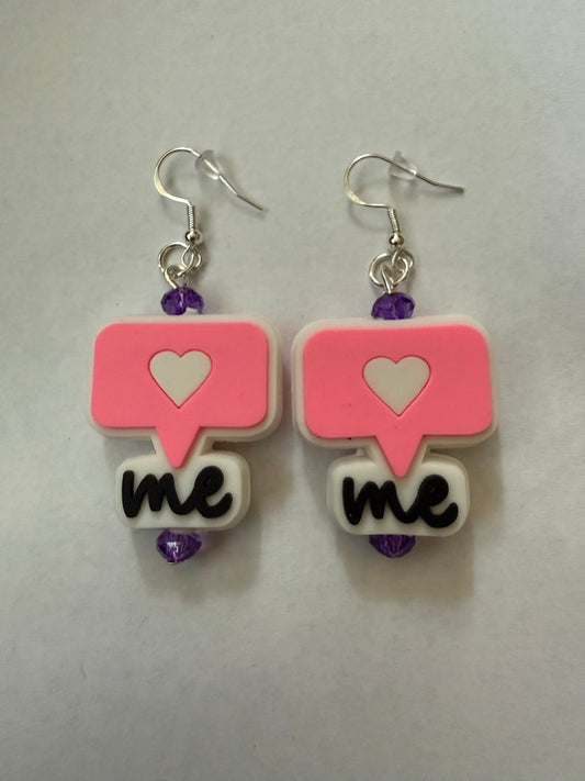 Love Me earrings