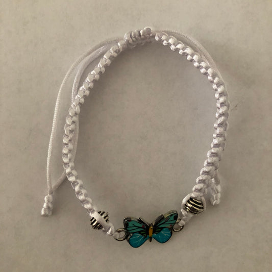 Butterfly Friendship Braided Bracelet
