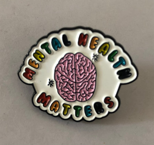 Mental health matters pin