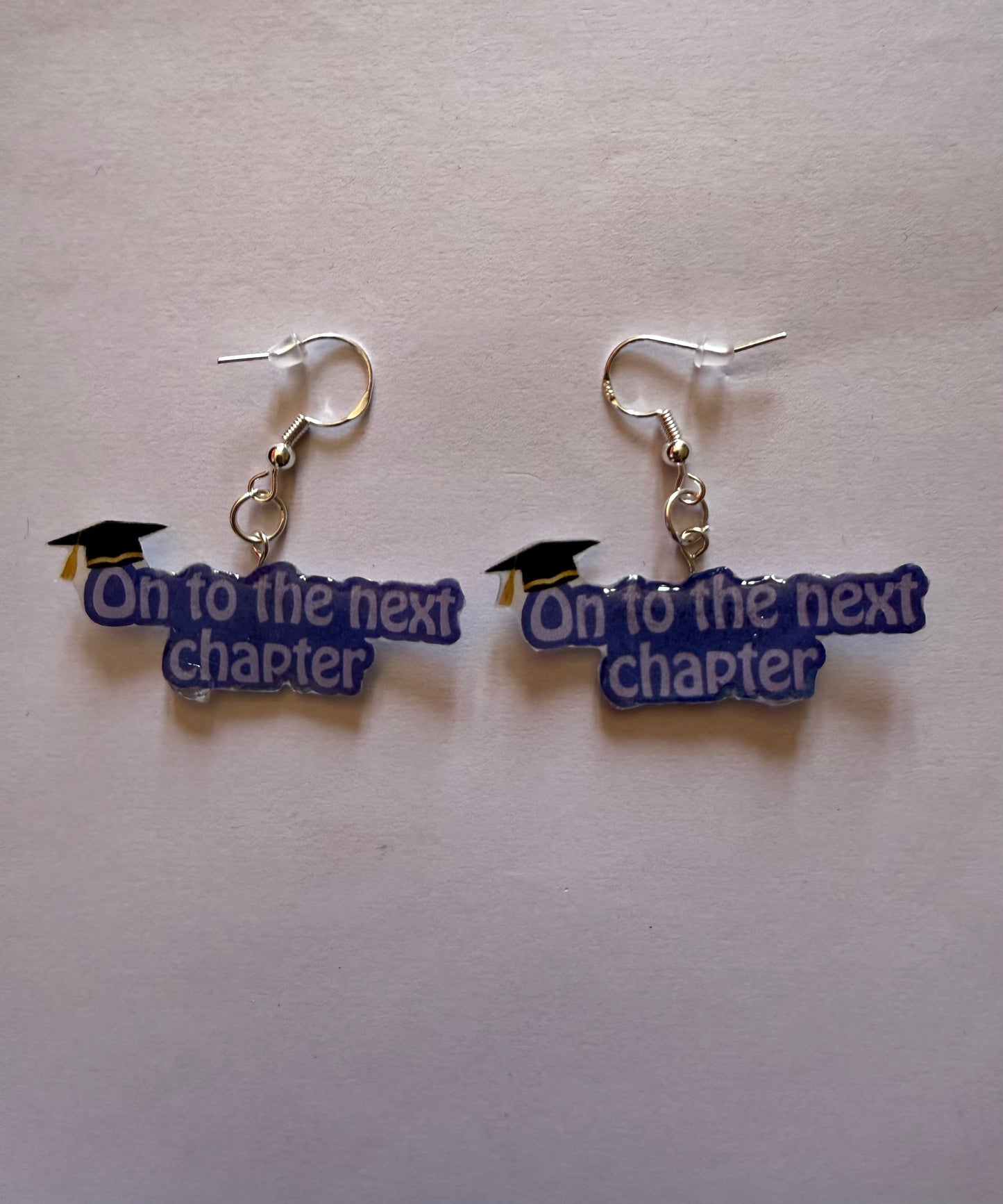 On to the next chapter earrings
