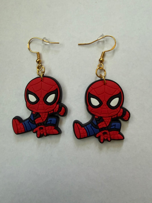 Spider-Man earrings