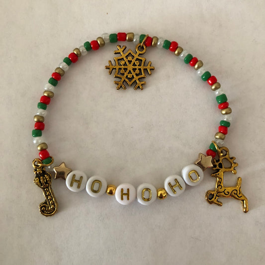 Christmas Ho-Ho-Ho bracelet