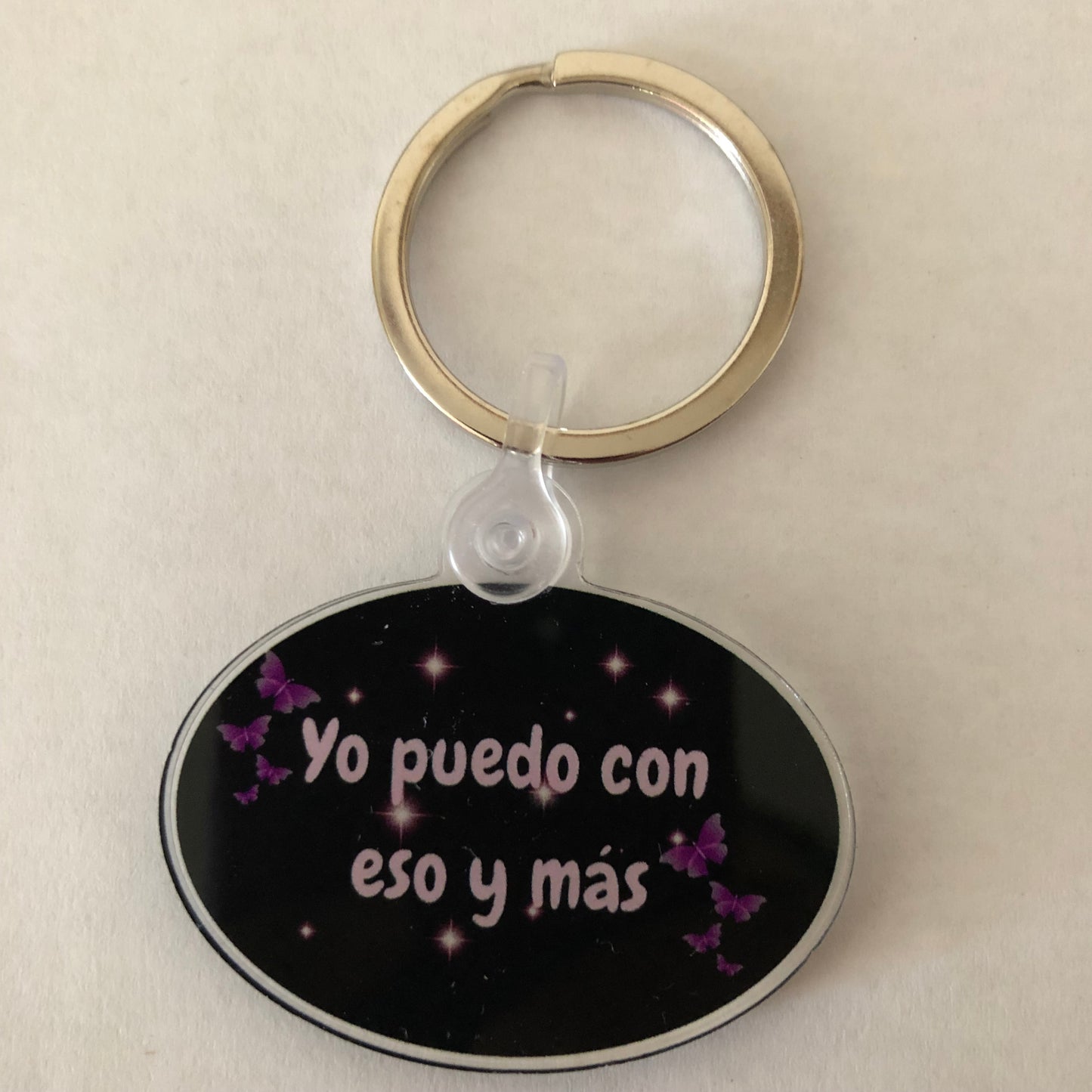Yo puedo con eso y más keychain