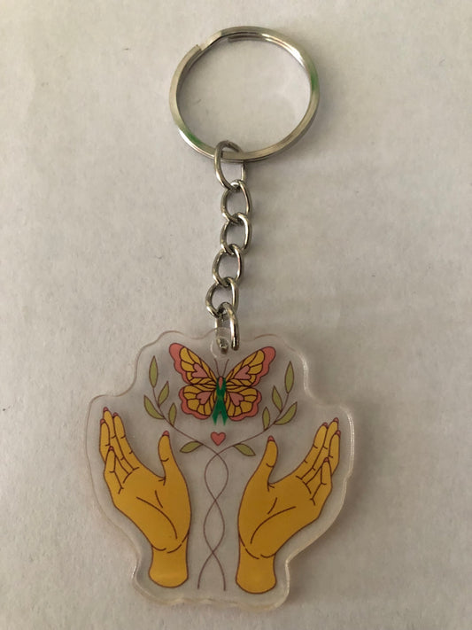 Mental health keychain