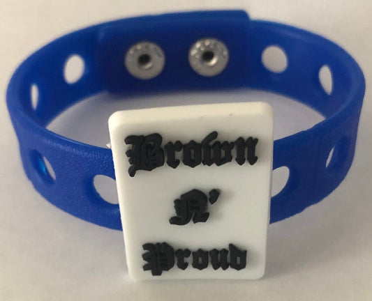 Brown & Proud shoe charm bracelet | Latino, Mexican, and Chicano charms