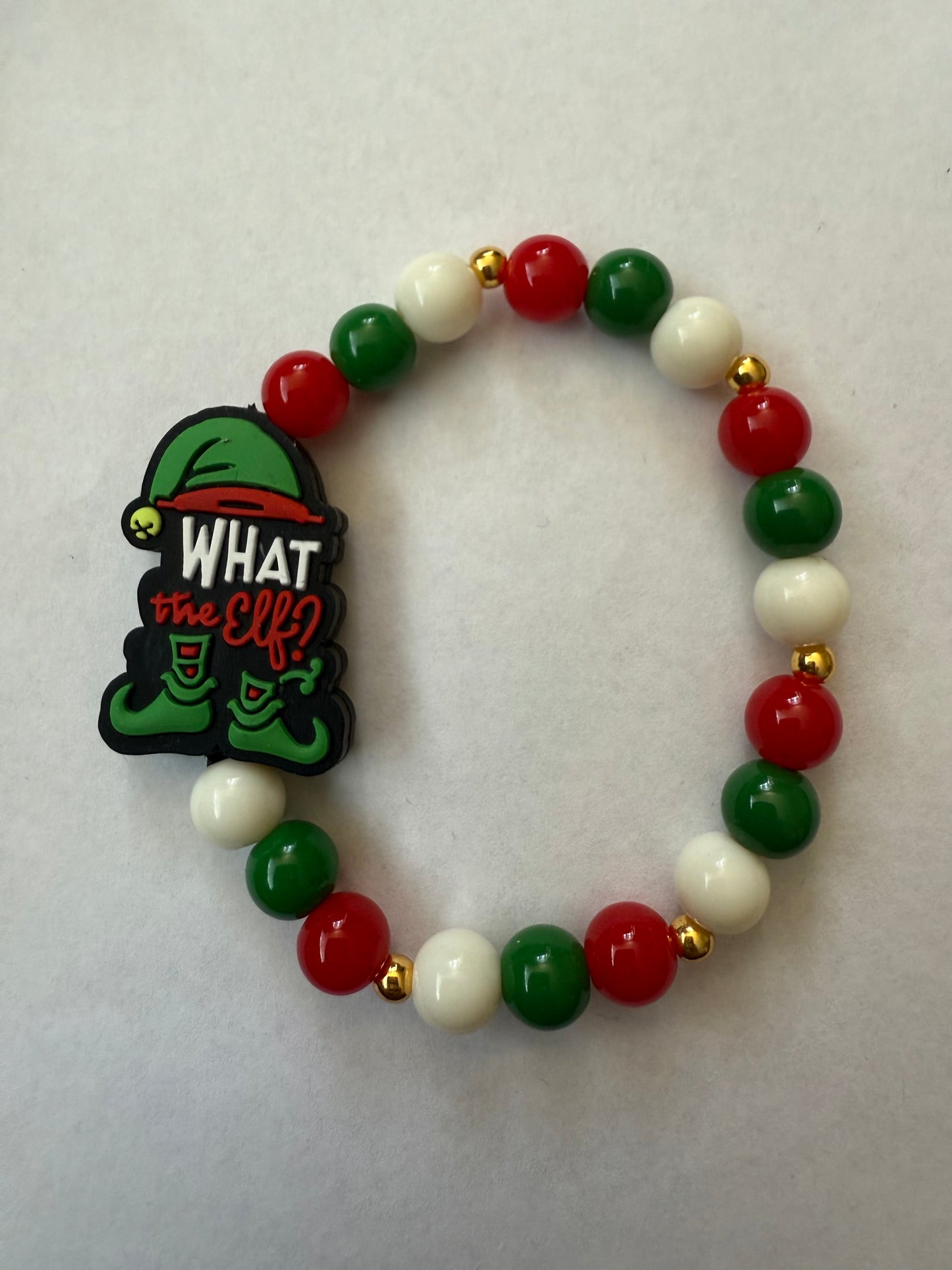 Christmas What the elf? bracelet