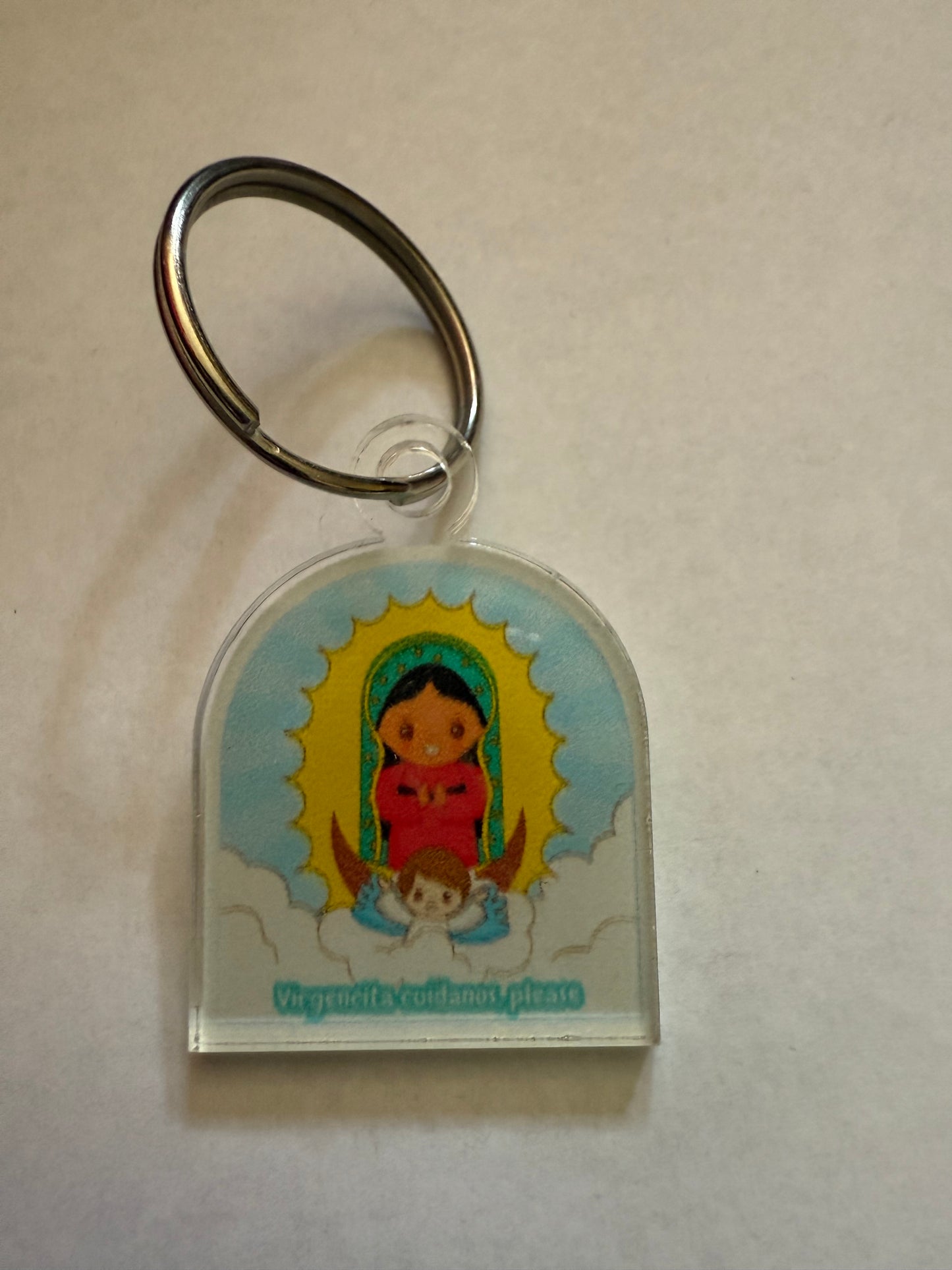 Virgencita keychain