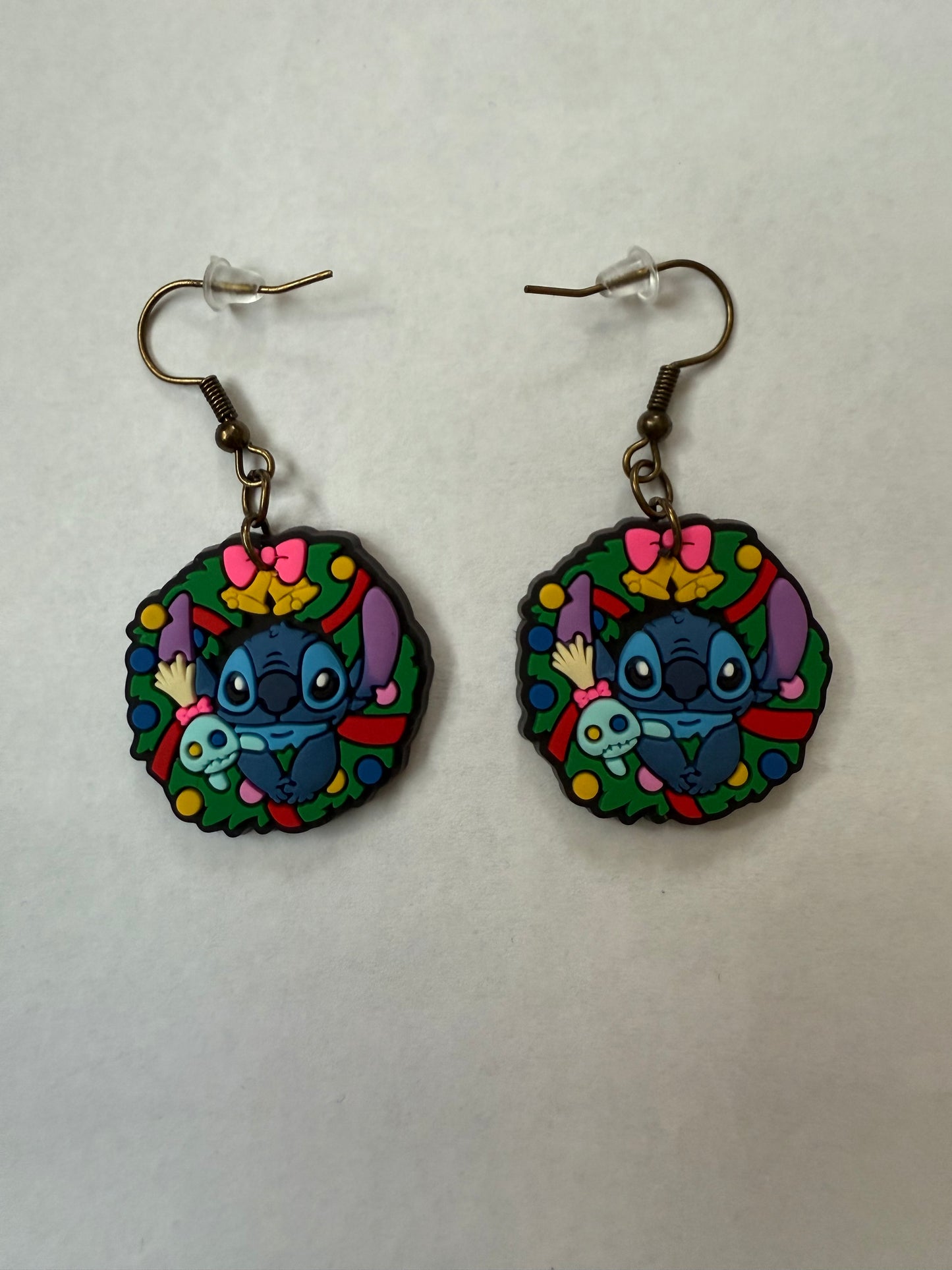 Christmas Stitch earrings
