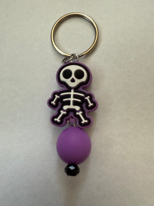Día de Muertos keychain