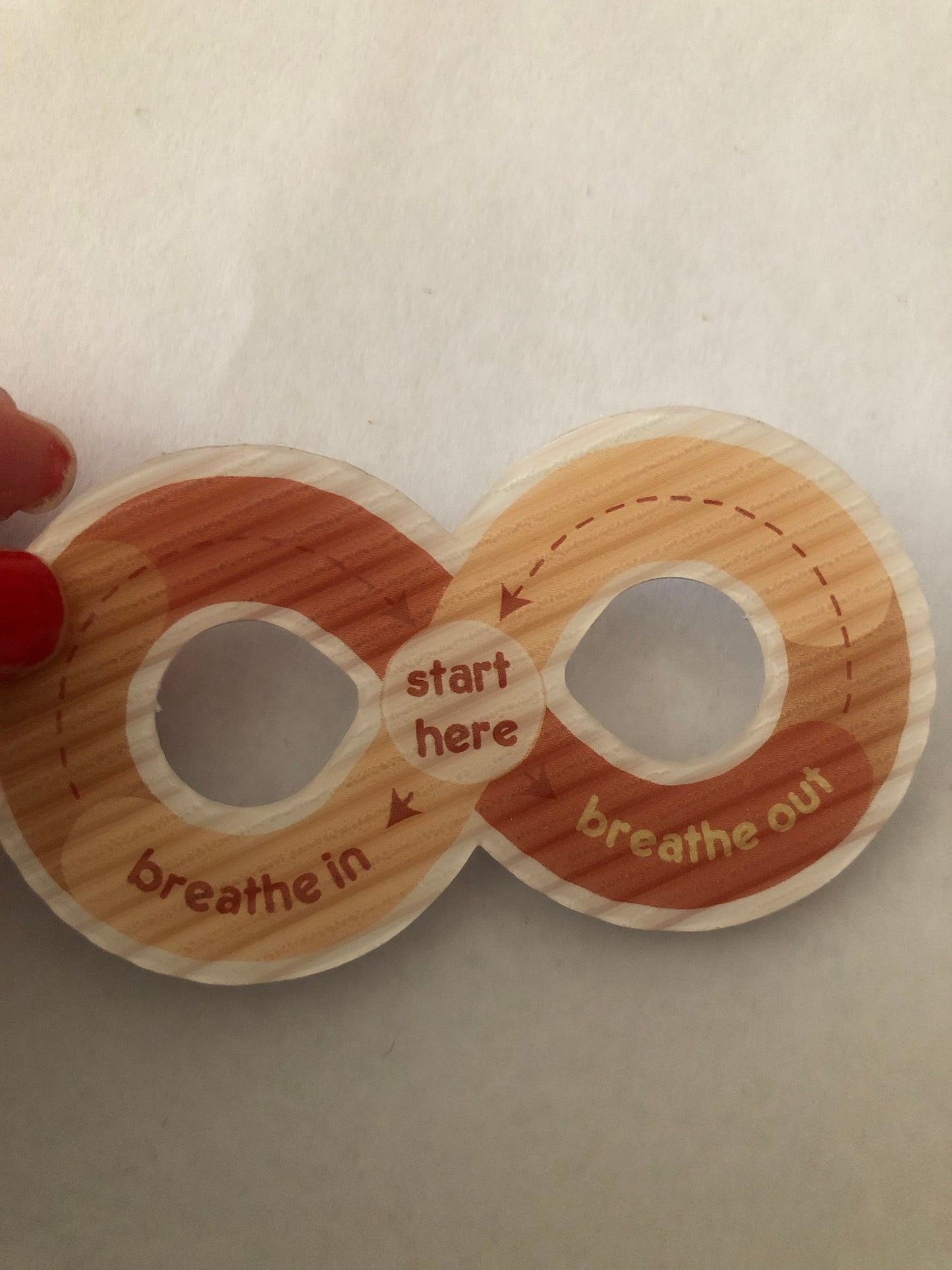 Sensory sticker for anxiety relief