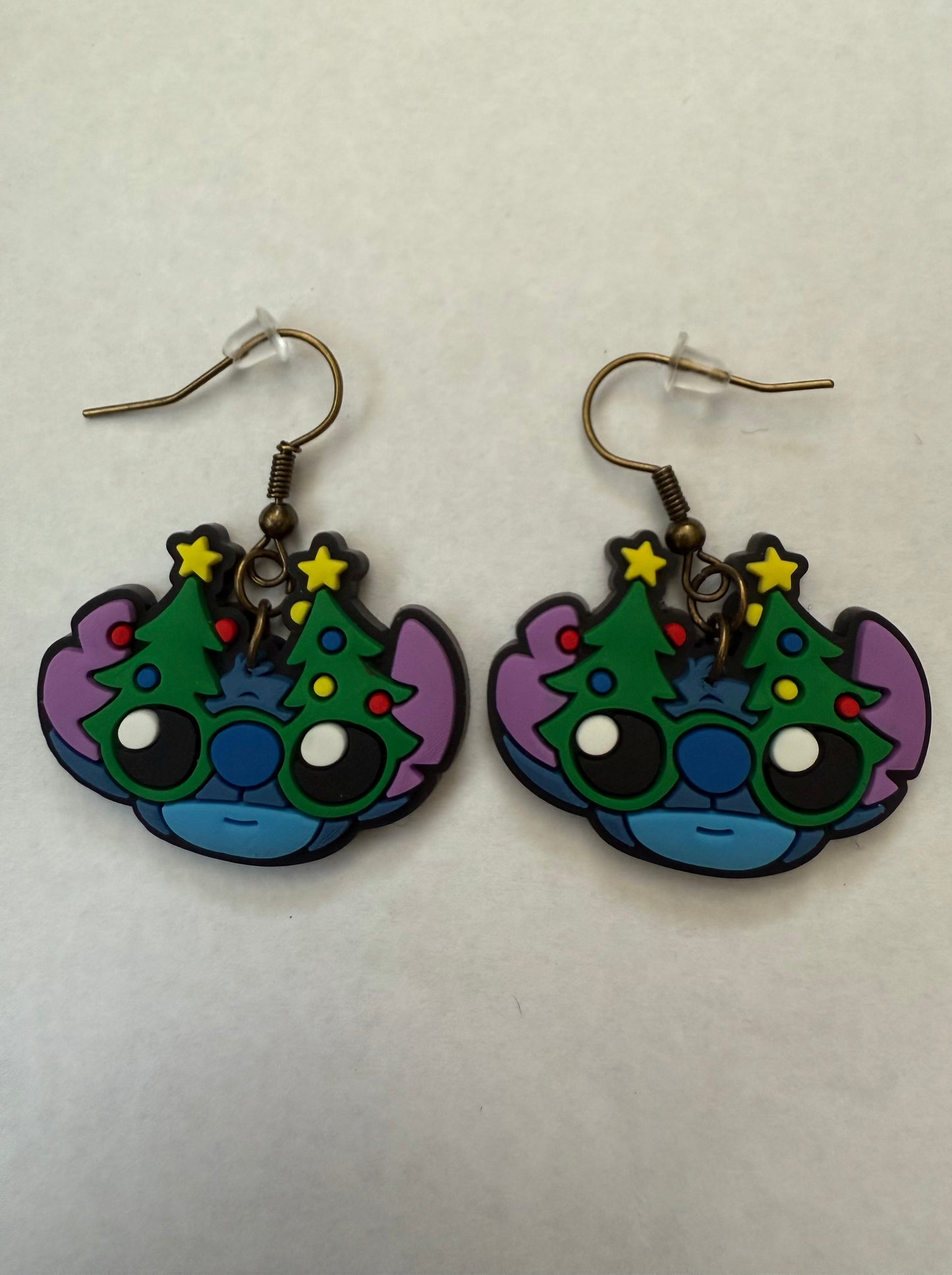Christmas Stitch earrings