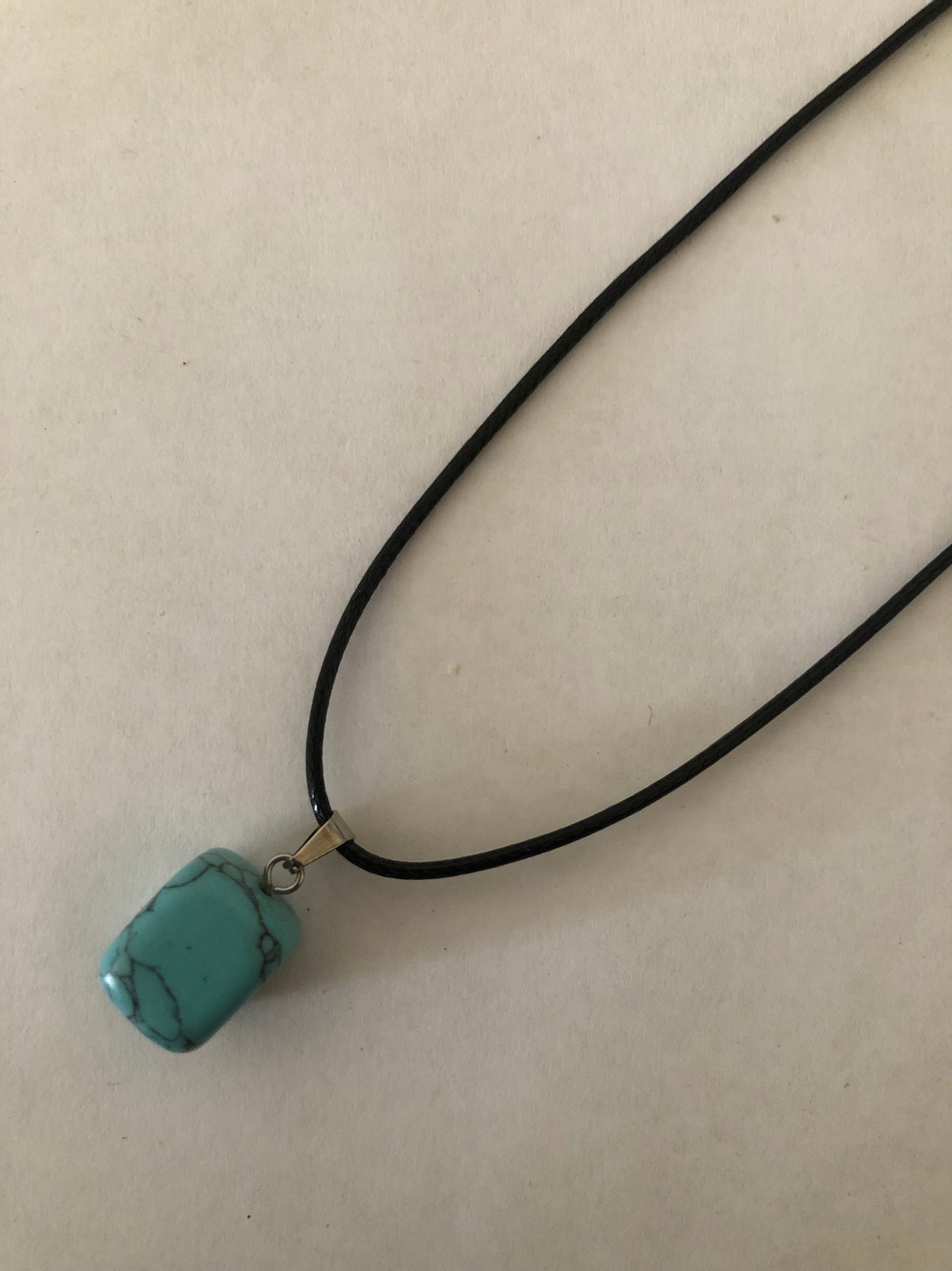 Crystal healing necklace