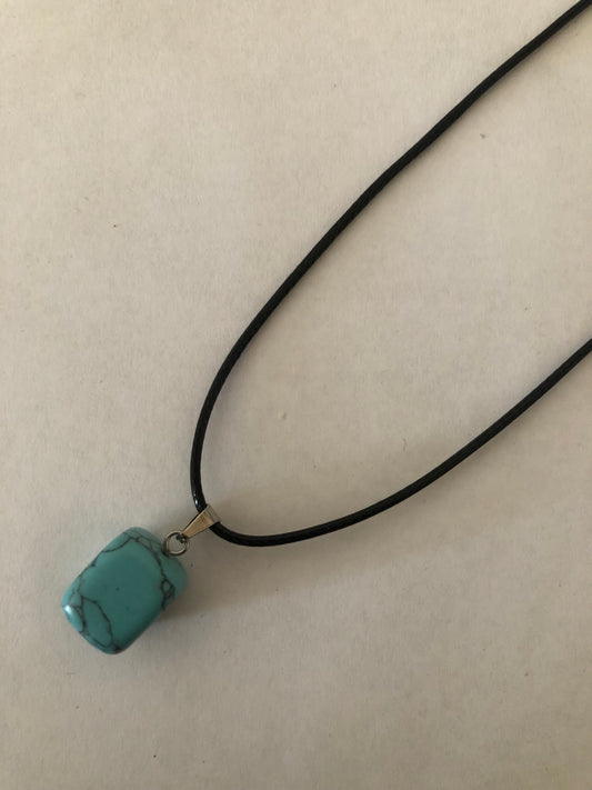 Crystal healing necklace