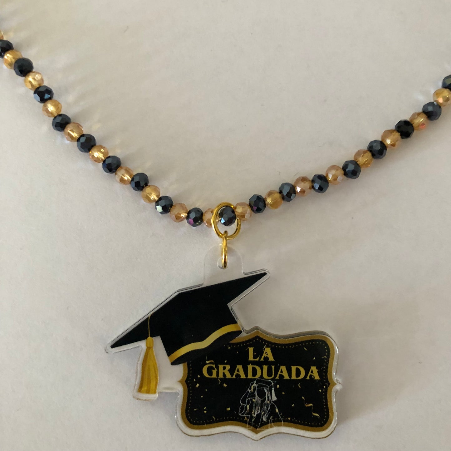 Class of 2025 La Graduada Graduate necklace