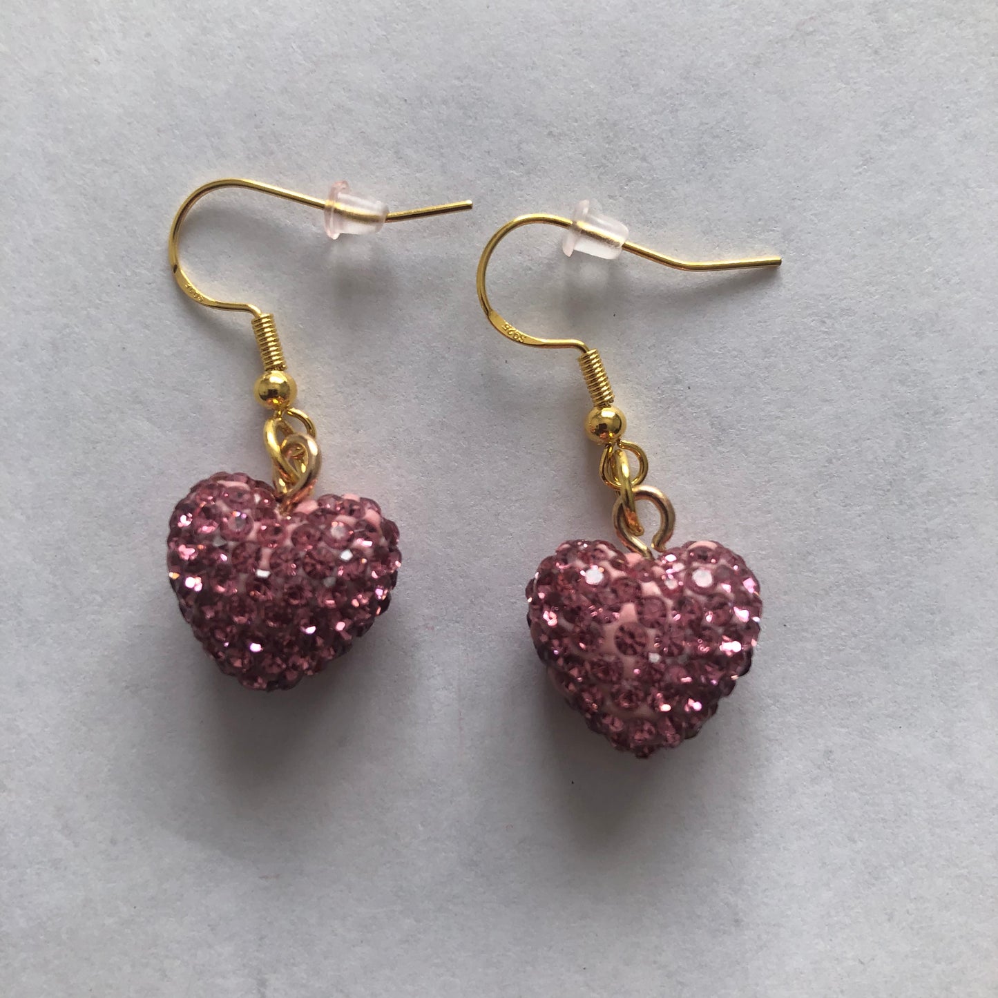 Heart-shaped earrings