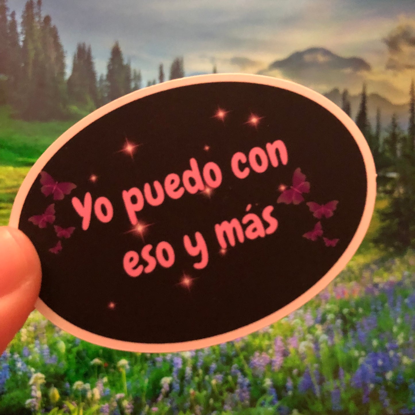 Yo puedo con eso y más sticker