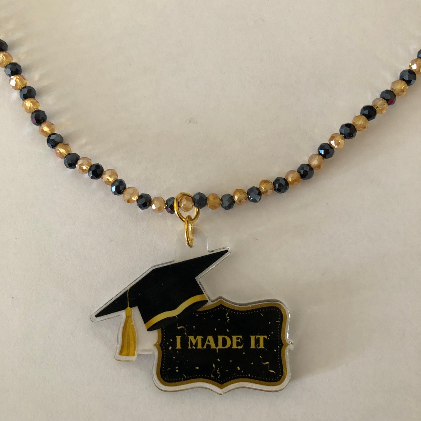 Class of 2025 I Made It Graduate necklace