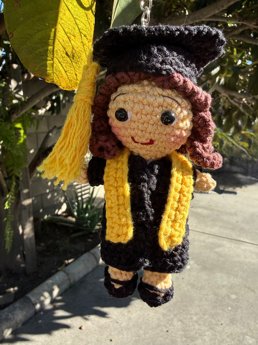 Class of 2026 Graduation crochet keychain