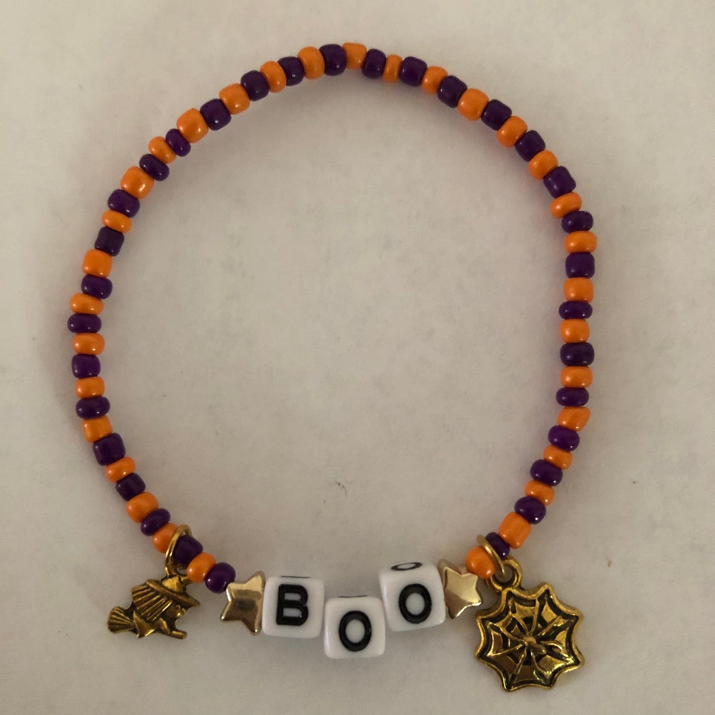 Halloween Spooky Boo Bracelet