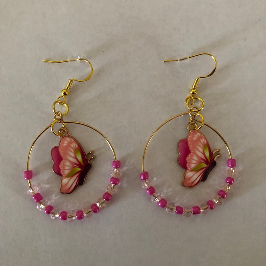 Butterfly earrings