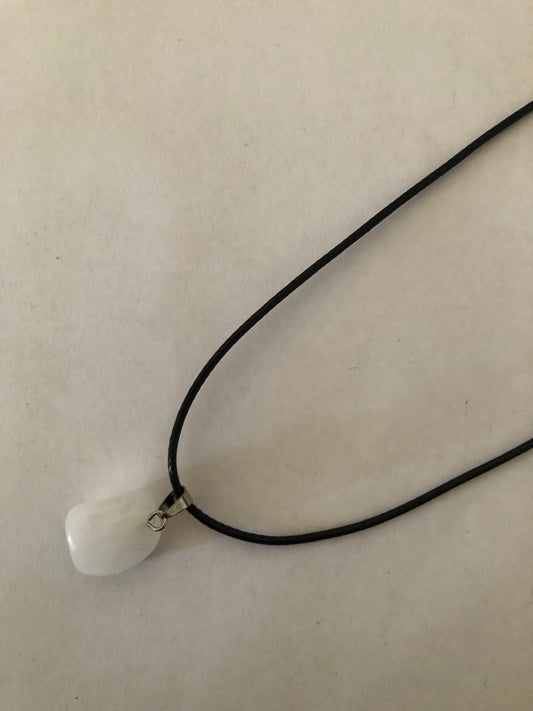 Crystal healing necklace