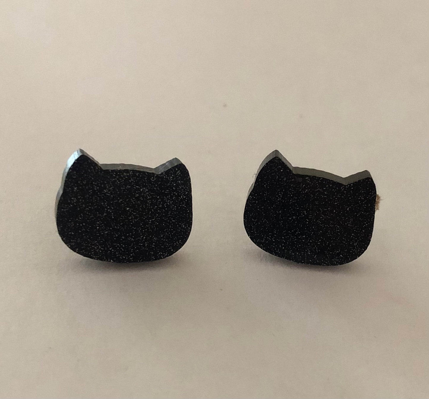 Halloween Spooky Cat Stud Earrings