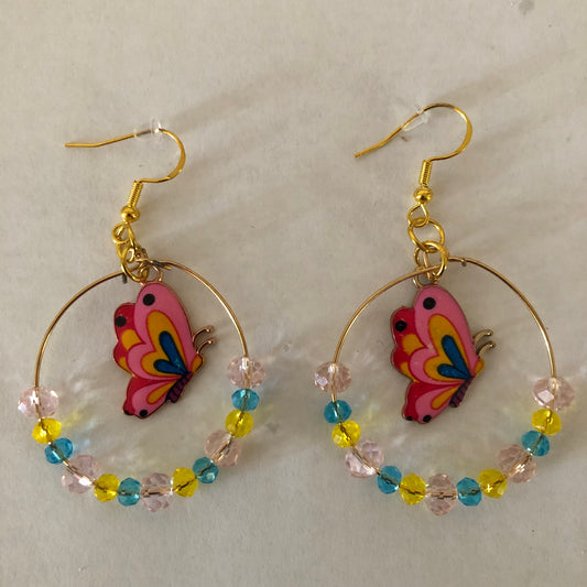 Butterfly earrings