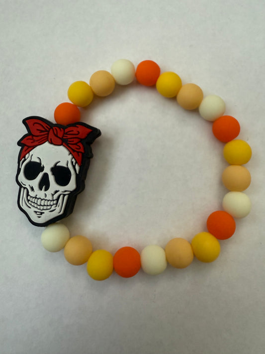 Día De Muertos Skull Calavera Bracelet