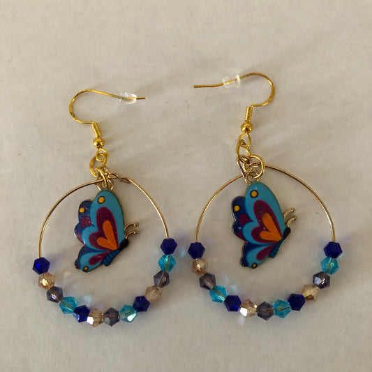 Butterfly earrings