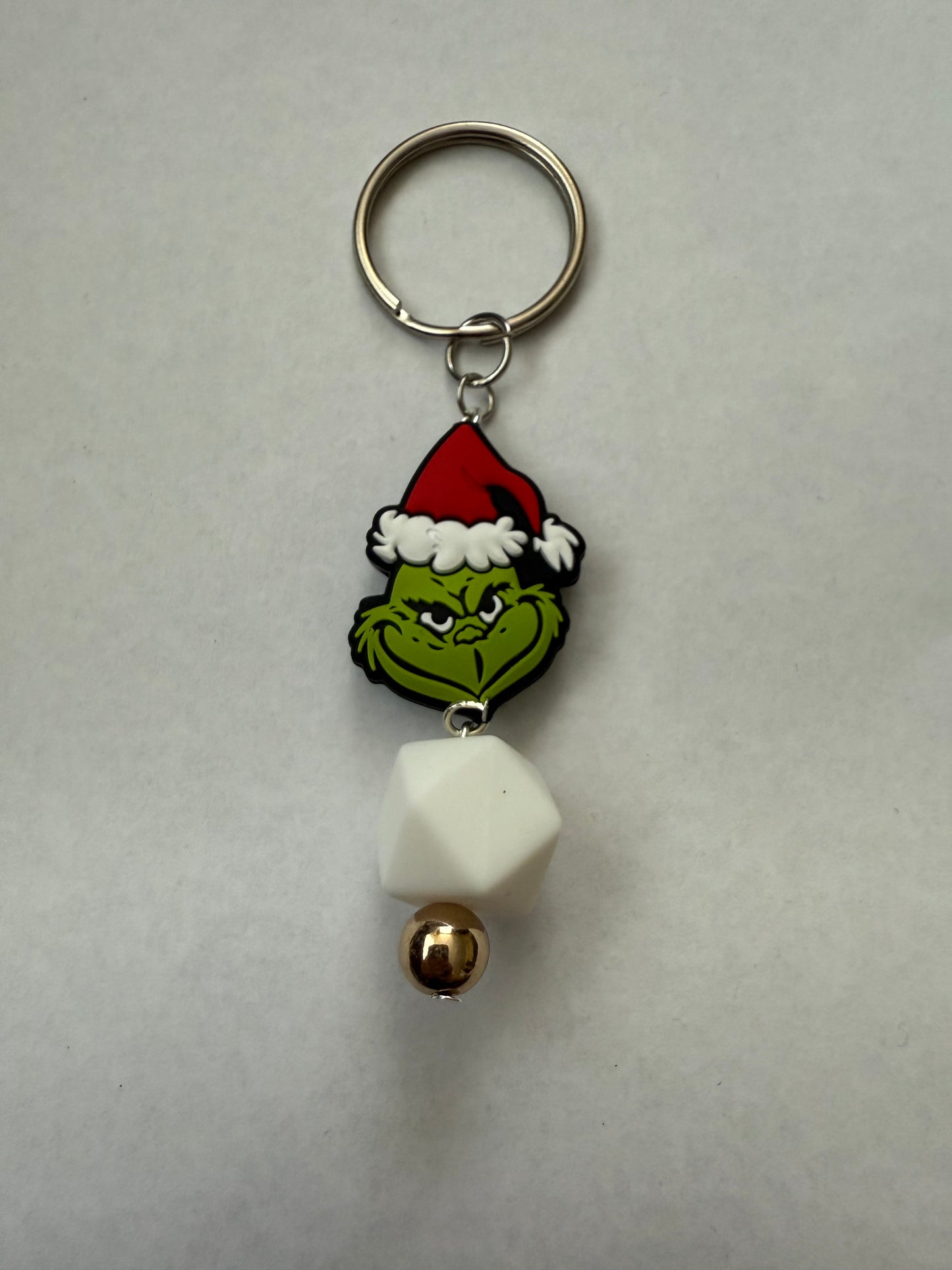 Christmas Grinch keychain