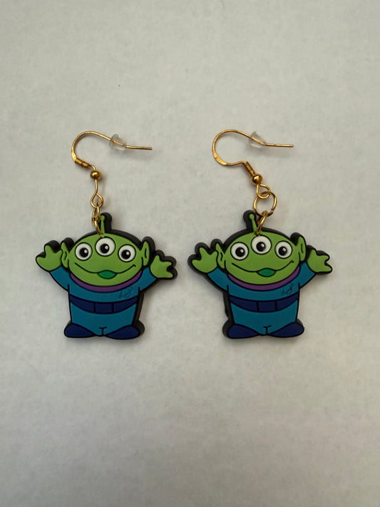 Toy Story Alien earrings