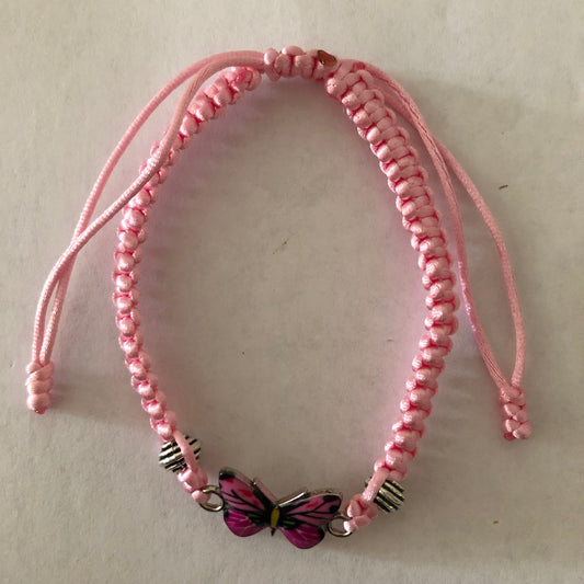 Butterfly Friendship Braided Bracelet